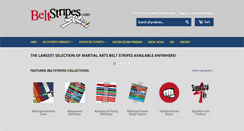 Desktop Screenshot of beltstripes.com