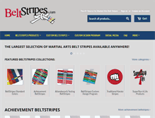Tablet Screenshot of beltstripes.com